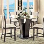 MANHATTAN III ROUND COUNTER HT. TABLE CM3710GY-PT